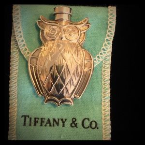 Tiffany & Co Owl Perfume bottle.